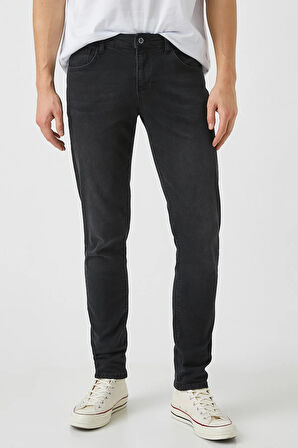 Erkek Skinny Fit Kot Pantolon  Michael Jean