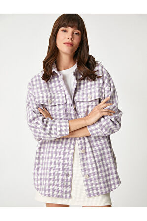 Oversize Oduncu Gömleği Uzun Kollu Cepli