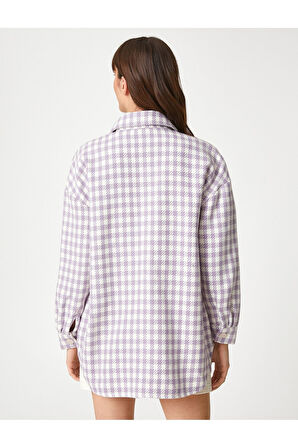Oversize Oduncu Gömleği Uzun Kollu Cepli