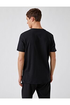 Leopar Desenli Baskılı Tişört