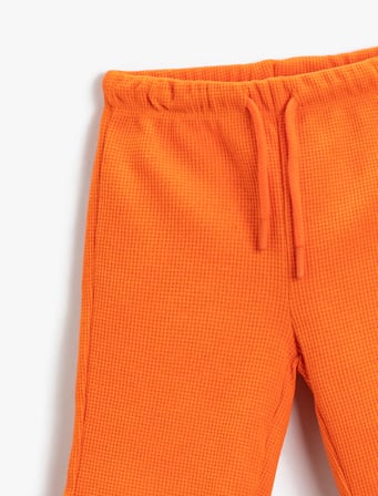 Basic Şort Beli Bağcıklı