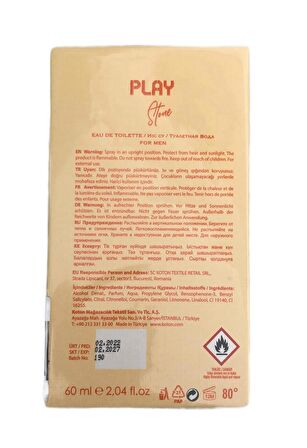 Koton Play Stone 60 ML Erkek Parfüm EDT