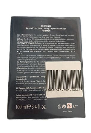 Koton Existence 100 ML Erkek Parfüm