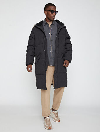 Kapşonlu Anorak Mont Su Geçirmez