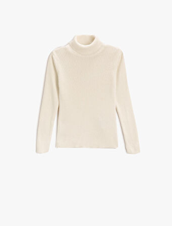 Basic Balıkçı Yaka Kazak Ribanalı