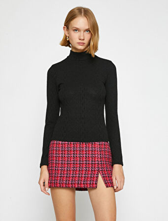 Uzun Kollu Tişört Balıkçı Yaka