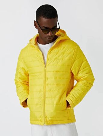 3WAM20155HW Koton Erkek Mont SARI