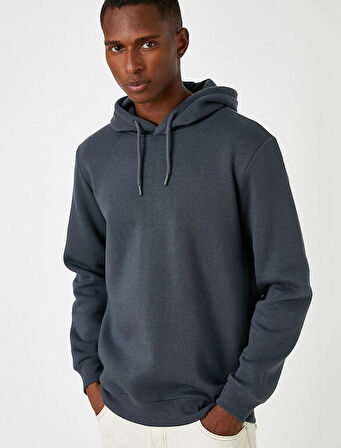 3WAM70050MK Koton Erkek Sweat ANTRASİT