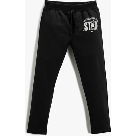Koton Kids Star Eşofman Tek Alt KOTON-3WKG40014AK1712