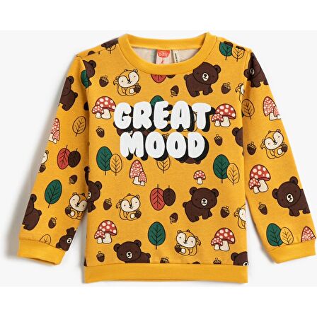 Koton Kids Crea Mood Sweatshirt KOTON-3WMB10005TK798