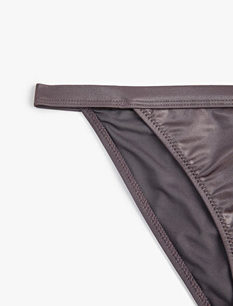 Bikini Altı Parlak Normal Bel