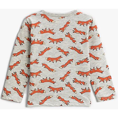 Koton Kids Tilki Sweatshirt KOTON-3WMB10062TK722