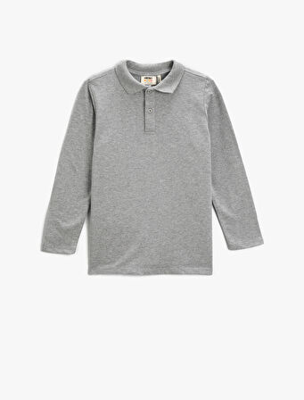 Basic Polo Yaka Okul Tişörtü