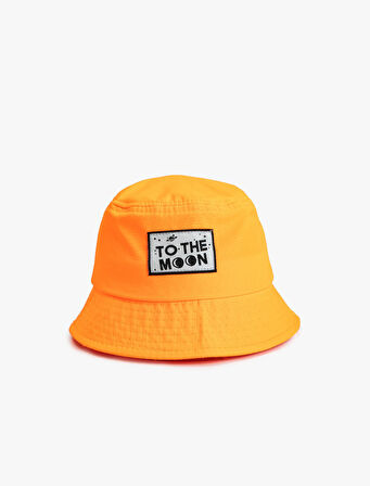 Bucket Şapka İşlemeli Slogan Temalı