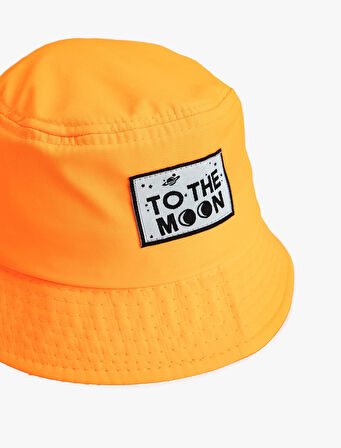 Bucket Şapka İşlemeli Slogan Temalı