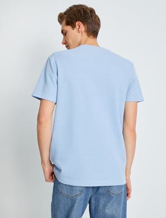 Regular Fit İşlemeli Tişört