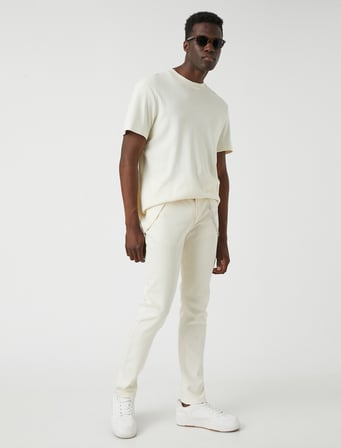 Skinny Fit Kot Pantolon - Michael Jean