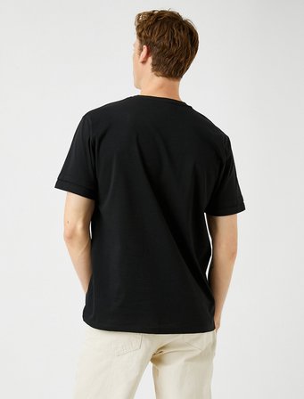 Regular Fit Bisiklet Yaka Basic Tişört