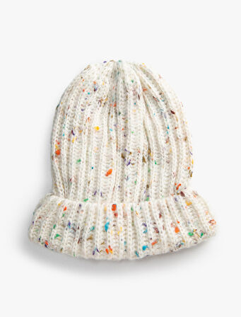 Lastikli Örgü Bere