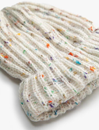 Lastikli Örgü Bere