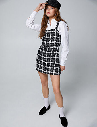 Tüvit Şort Tulum Askılı