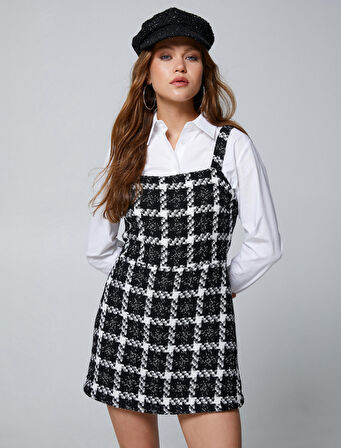 Tüvit Şort Tulum Askılı