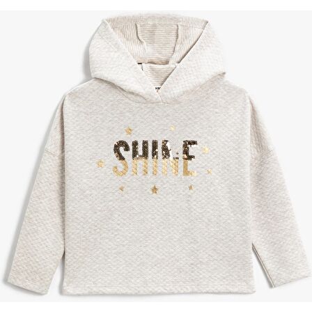 Koton Kids Shine Kapitone Sweatshirt KOTON-3WKG10222AK206