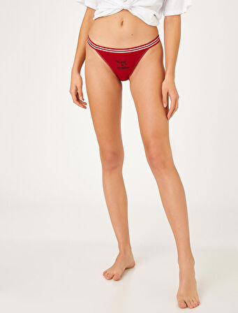 Brazilian Külot Slogan Baskılı