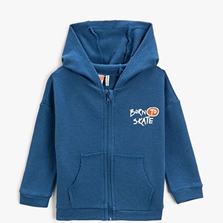 Koton Kids Born Baskılı Sweatshirt KOTON-3WMB10074TK1085