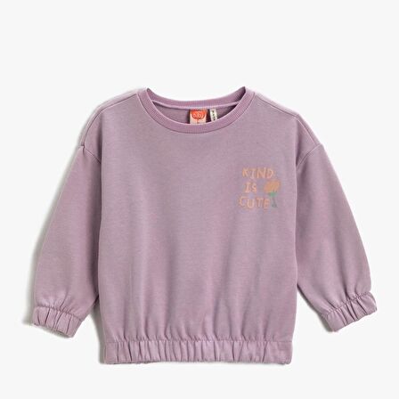 Koton Kids Kind is Cute Sweatshirt KOTON-3WMG10075AK1157