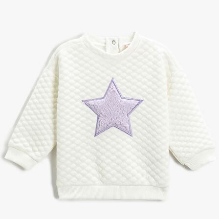 Koton Kids Yıldız Sweatshirt KOTON-3WMG10080AK534
