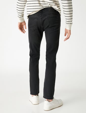 Slim Fit Kot Pantolon - Brad Jean