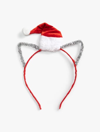 Yılbaşı Temalı Taç Noel Baba Şapkası Figürlü 