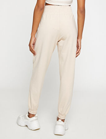 Jogger Eşofman Altı Cep Detaylı Ekstra Yüksek Bel