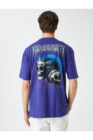Rick And Morty Oversize Tişört Lisanslı Baskılı