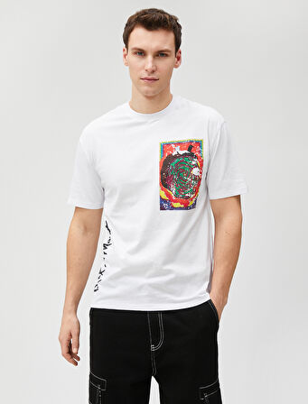 Rick and Morty Oversize Tişört Lisanslı Baskılı Pamuklu