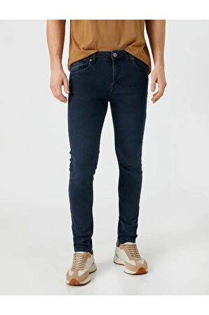 Erkek Jean Pantolon Indigo 3sam40054nd