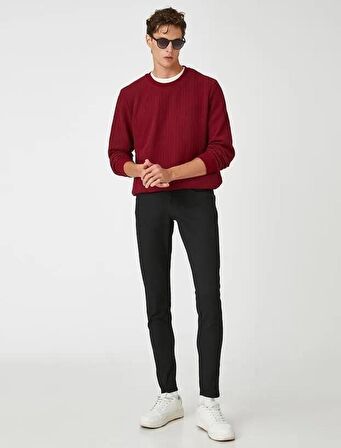 Koton Erkek Skinny Fit Kot Pantolon - Michael Jean