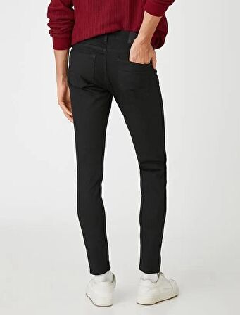 Koton Erkek Skinny Fit Kot Pantolon - Michael Jean