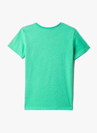 Koton Baskılı Yeşil Erkek Çocuk T-Shirt 3SKB10042TK