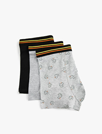 3'lü Boxer Seti Ördek Baskılı