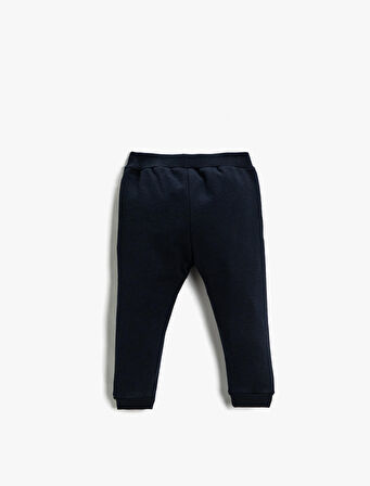 Basic Beli Bağlamalı Jogger Eşofman Altı 