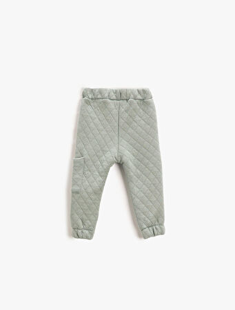 Basic Eşofman Altı Kapitone Belden Bağlamalı