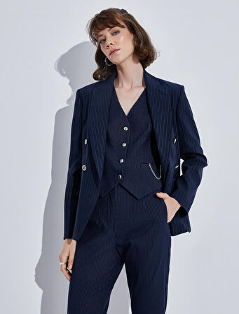 Kruvaze Blazer Ceket