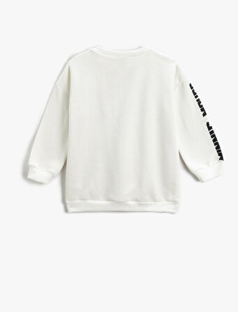 Minnie Mouse Baskılı Lisanslı Sweatshirt