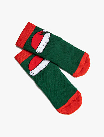 Yılbaşı Temalı Çorap