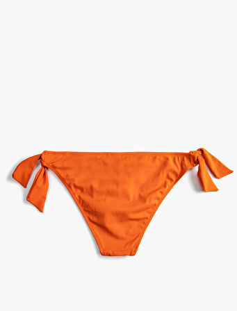 Bikini Altı Normal Bel Yanları Bağlama Detaylı