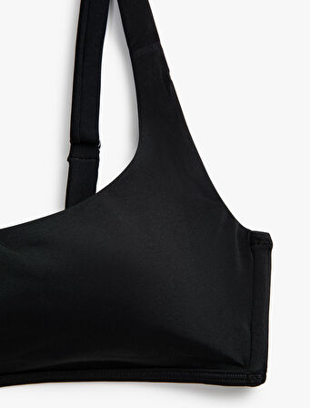 Basic Bikini Üstü Kaplı Ayarlanabilir Askılı