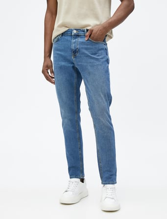 Skinny Fit Kot Pantolon - Michael Jean