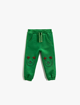 Jogger Eşofman Altı Aplike Detaylı